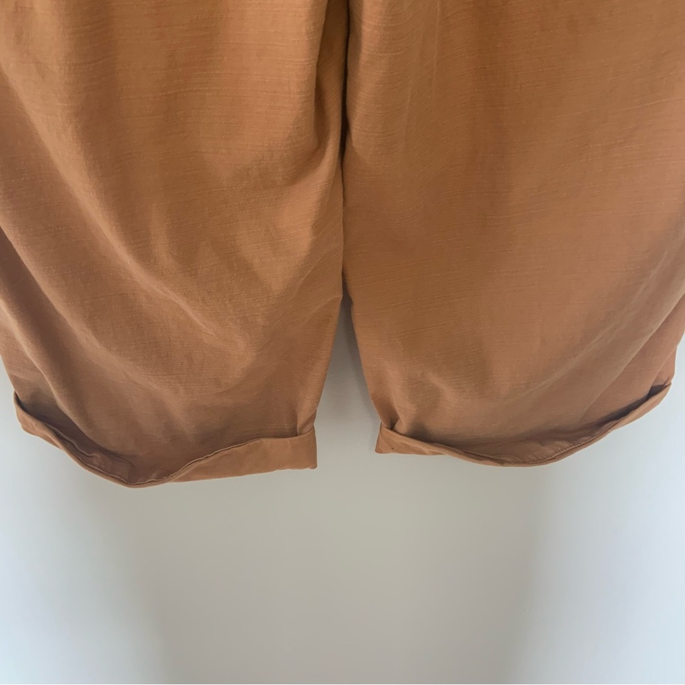 LANE BRYANT Softest Slub Boyfriend Capri Pant Mustard Gold Size 18/20 - Picture 8 of 10